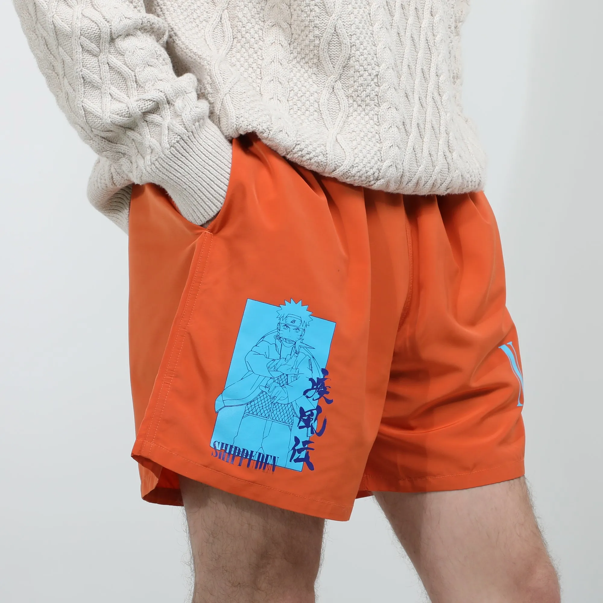 Naruto Orange Belted Shorts