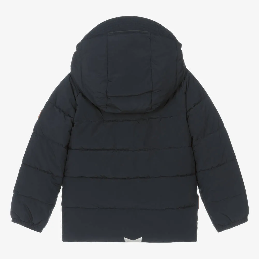 Navy Blue Puffer Coat