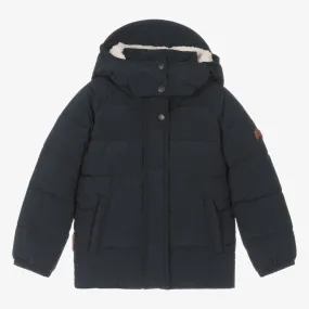 Navy Blue Puffer Coat