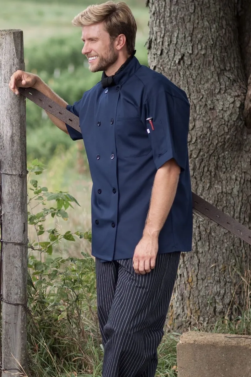 Navy South Beach Chef Coat