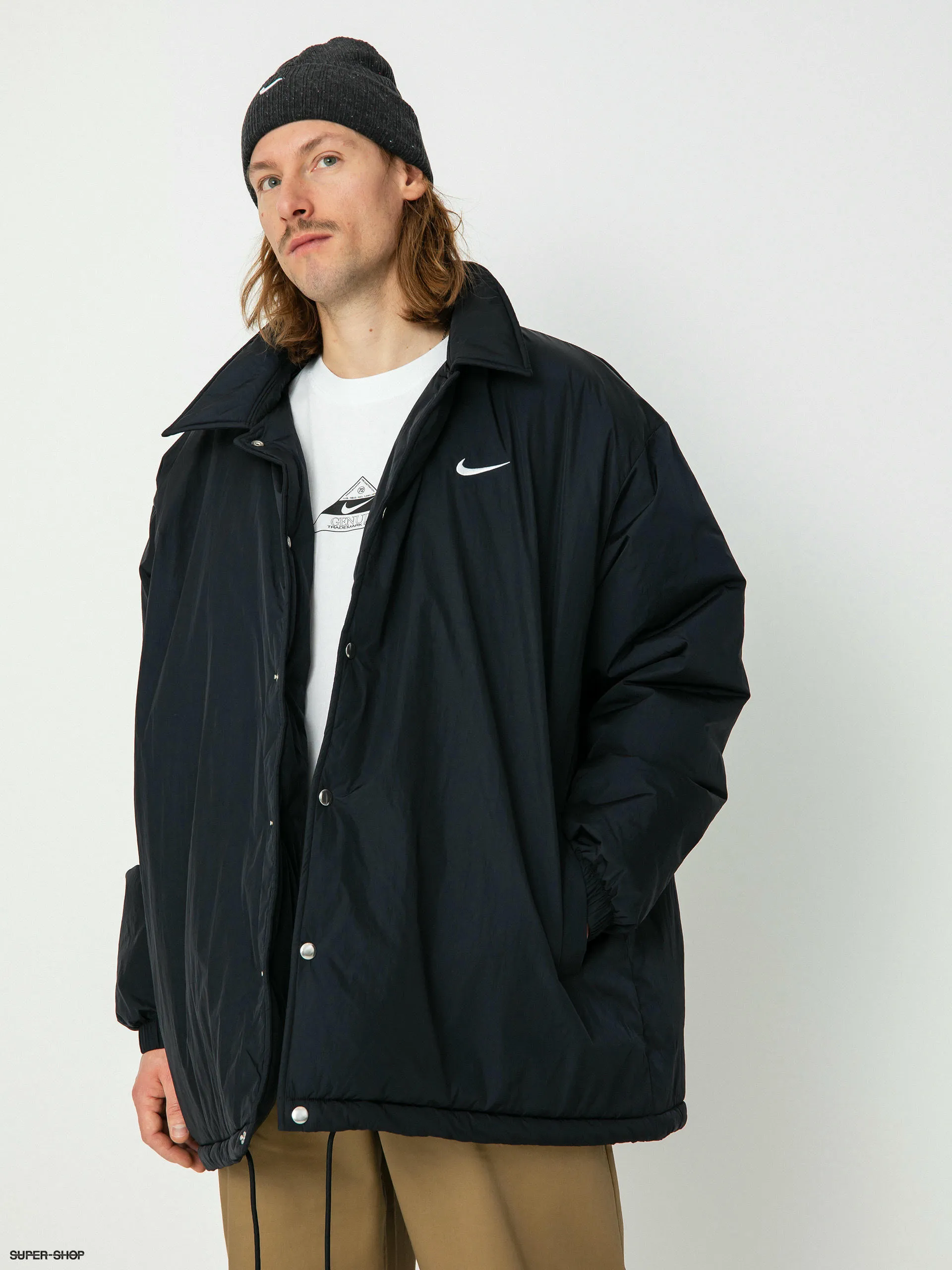 Nike SB Tf Filled Coaches Jacket (black/white)