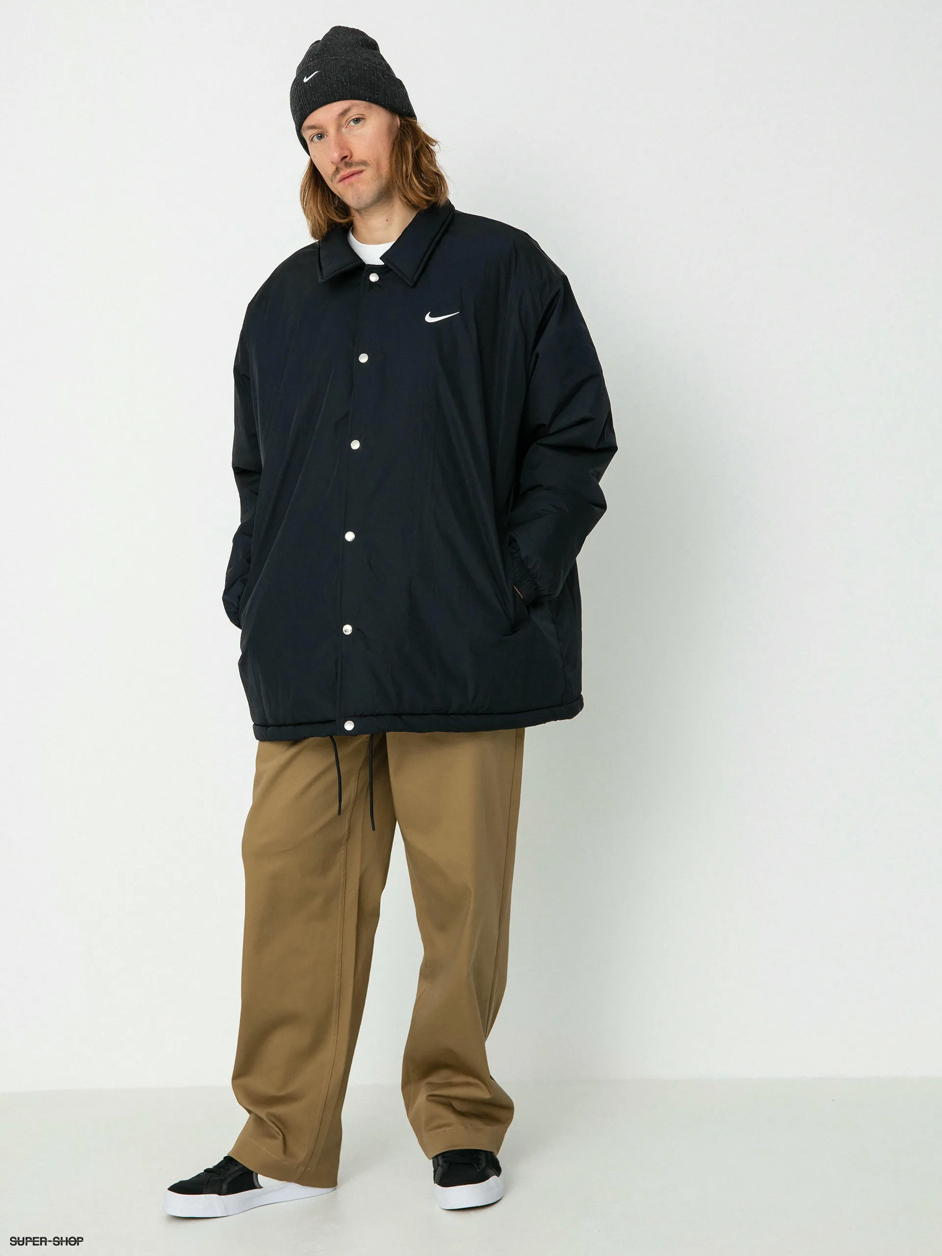 Nike SB Tf Filled Coaches Jacket (black/white)