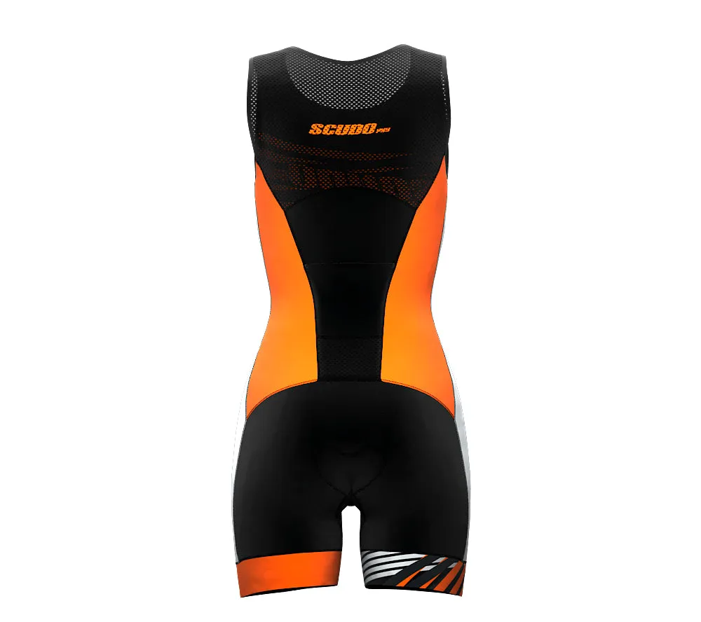 Nudius Orange Tri Suit for Women