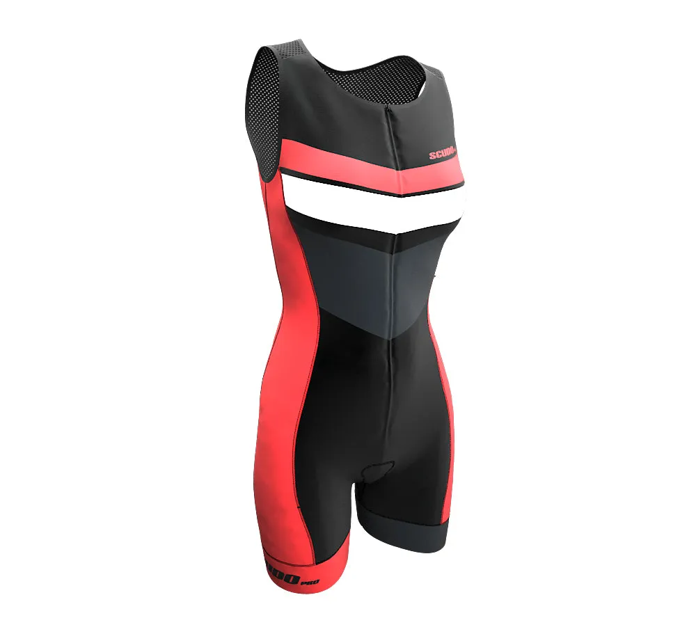 Orange Tri Suit for Women