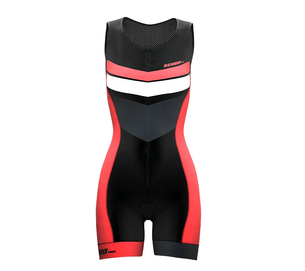 Orange Tri Suit for Women