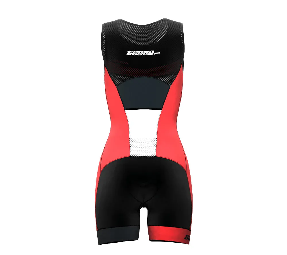 Orange Tri Suit for Women