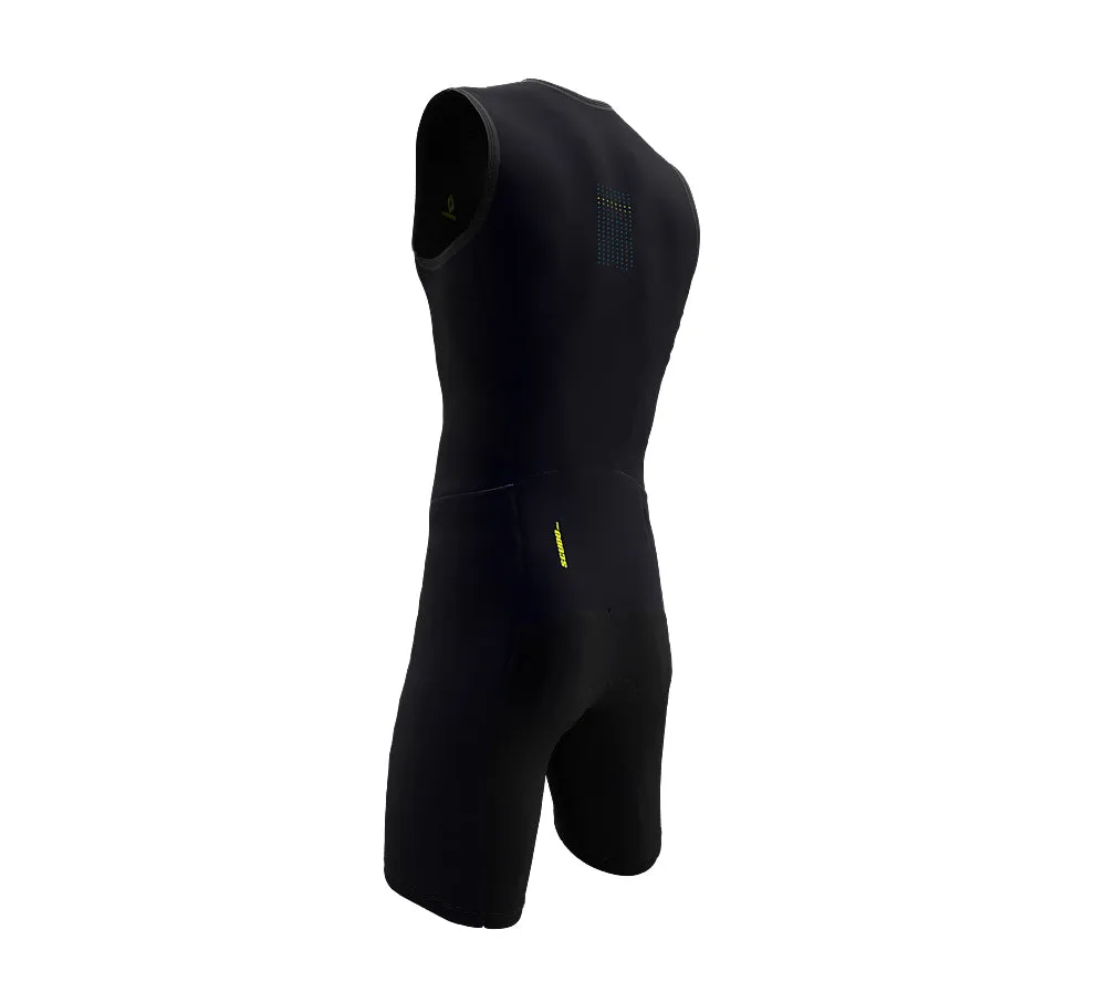 Pixel Green Tri Suit for Men