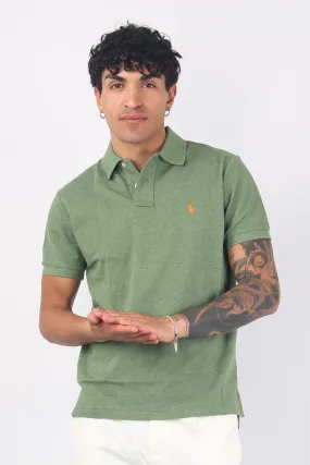 Polo Manica Corta Cargo Green