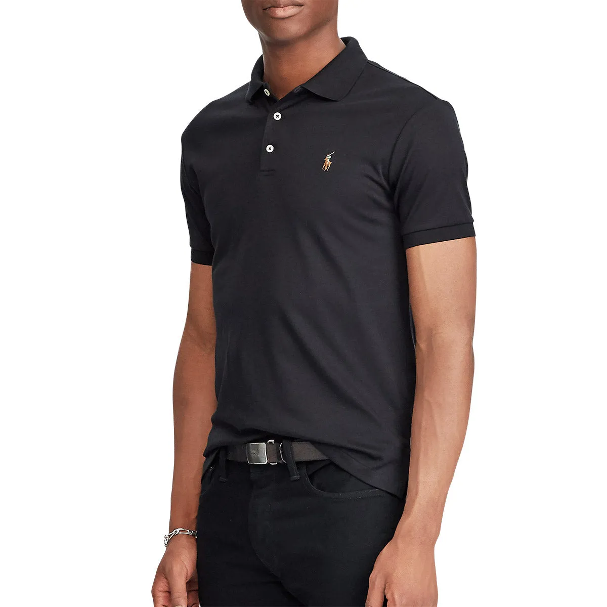 Polo Ralph Lauren - Soft Touch Polo Shirt in Black