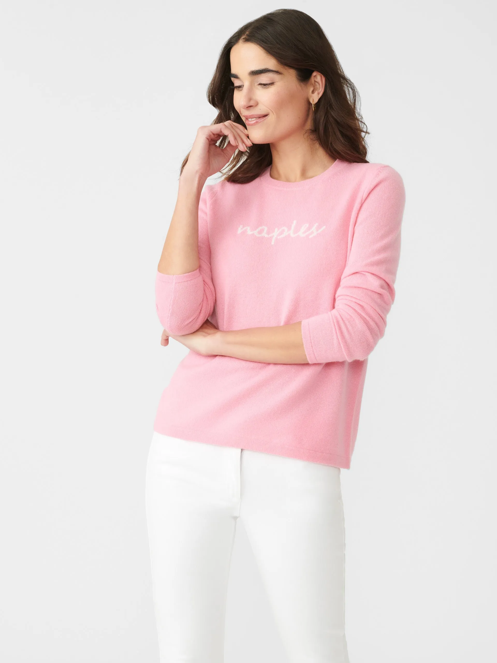 Shield Cashmere Sweater in Naples