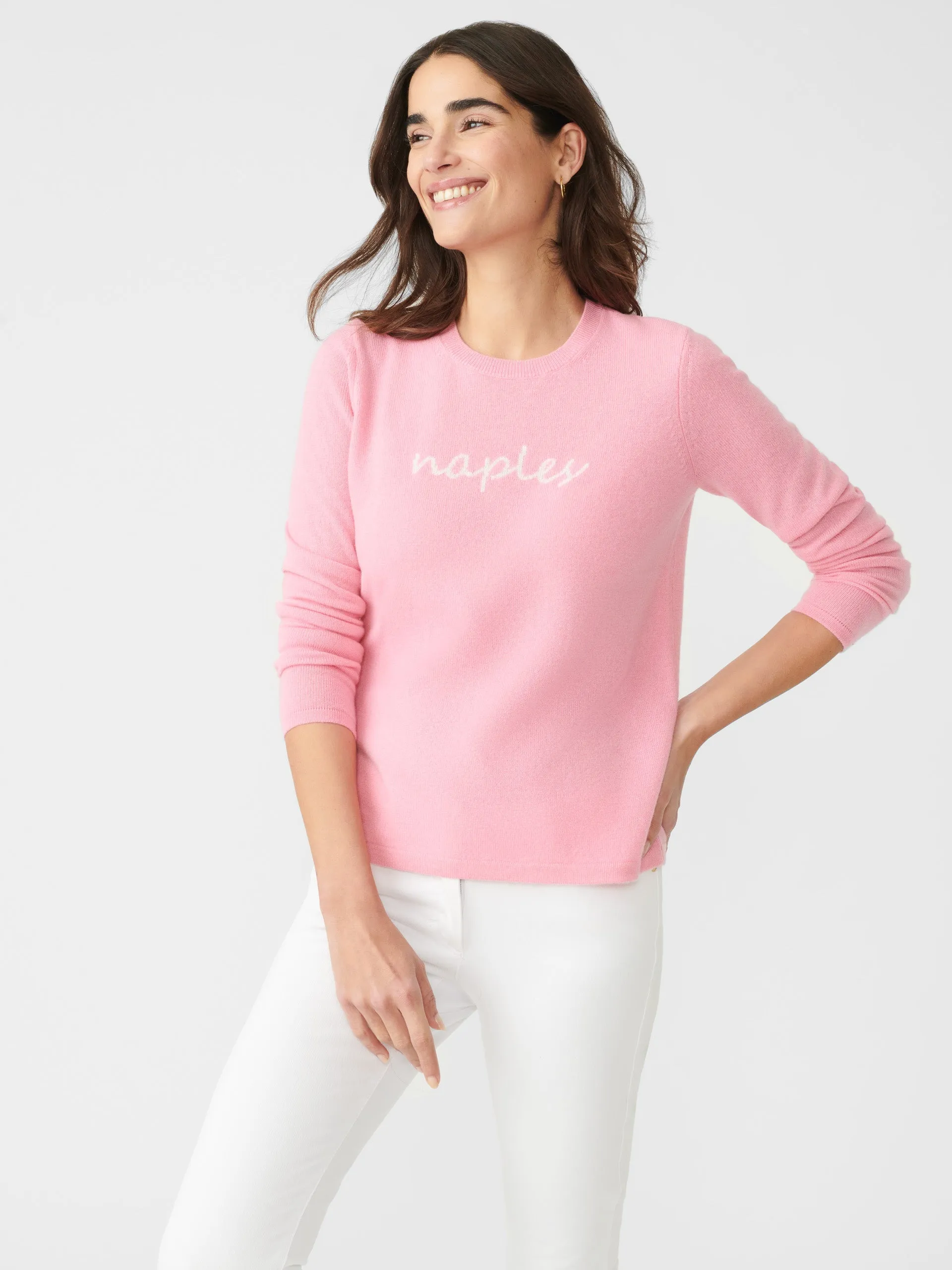 Shield Cashmere Sweater in Naples