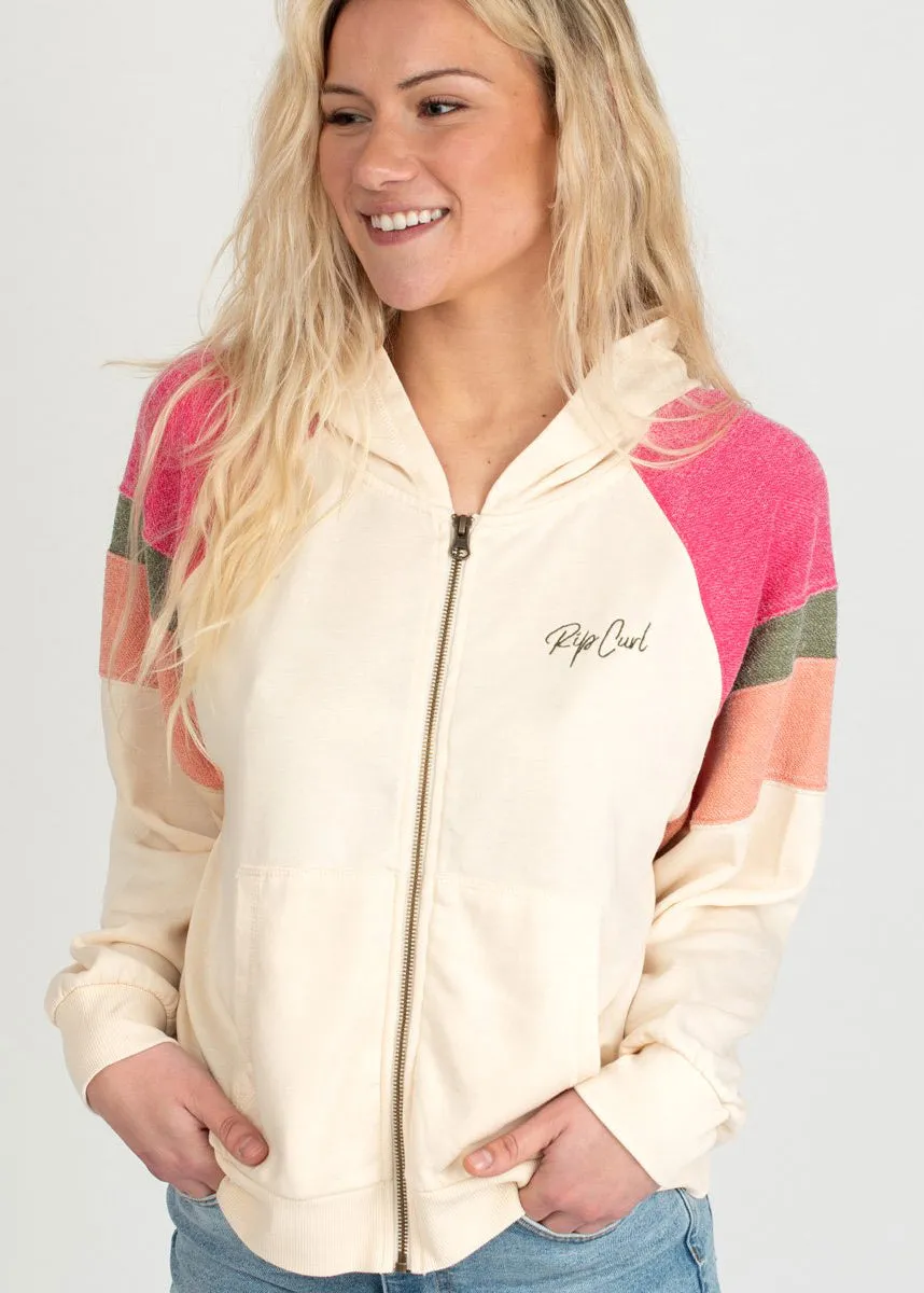 Shore Side Zip Up Hooded Sweatshirt