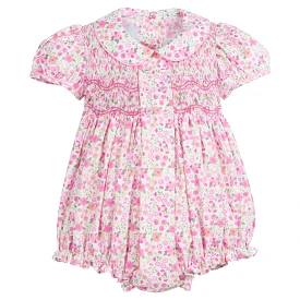 Smocked Bridget Bubble - Fairway Floral