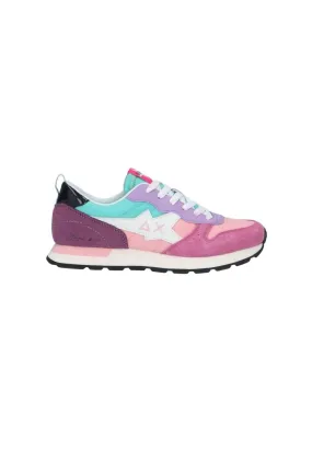 SUN68 Stargirl Sneaker Bambino Multicolor Rosa Ciclamino Z33415T