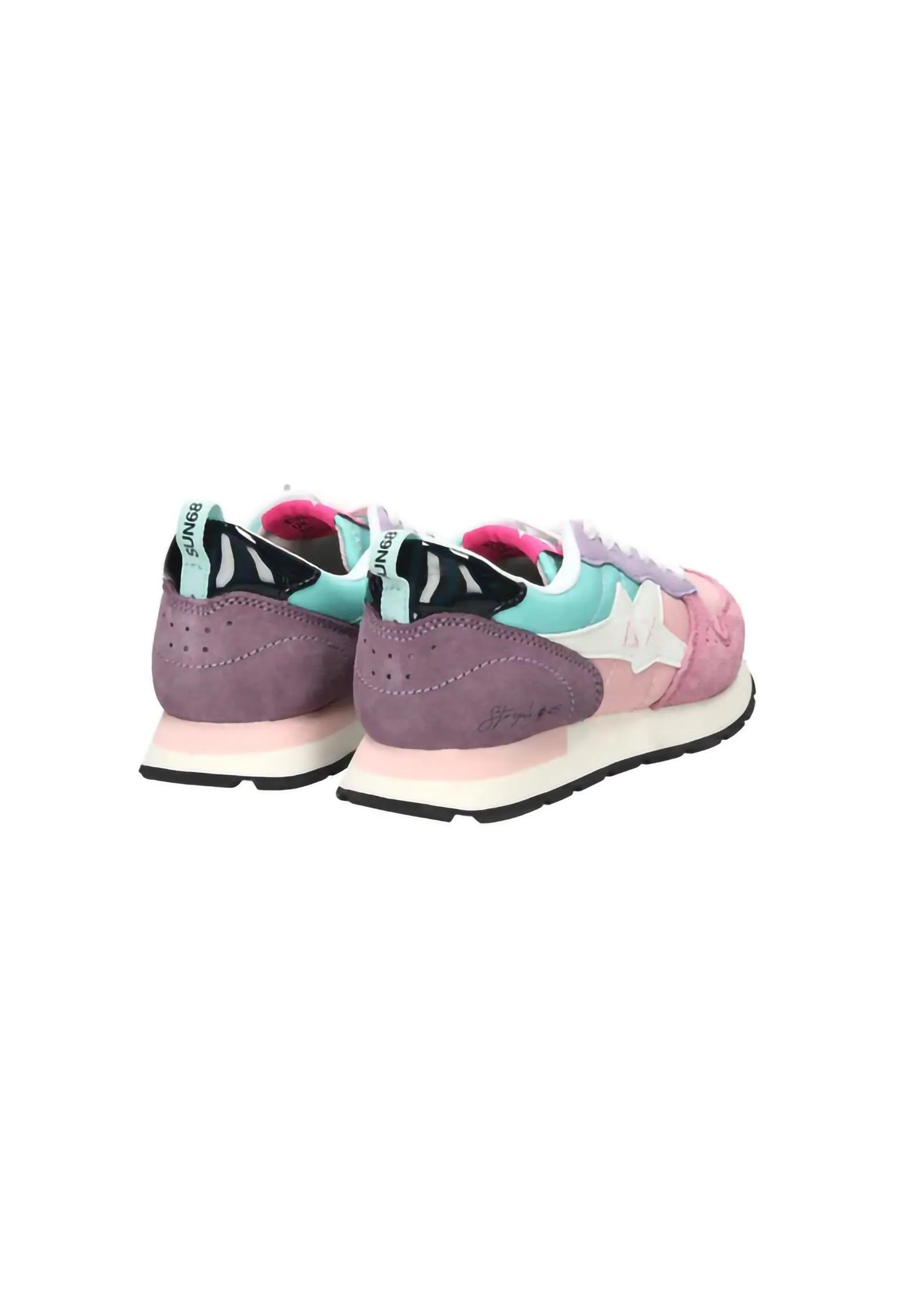 SUN68 Stargirl Sneaker Bambino Multicolor Rosa Ciclamino Z33415T