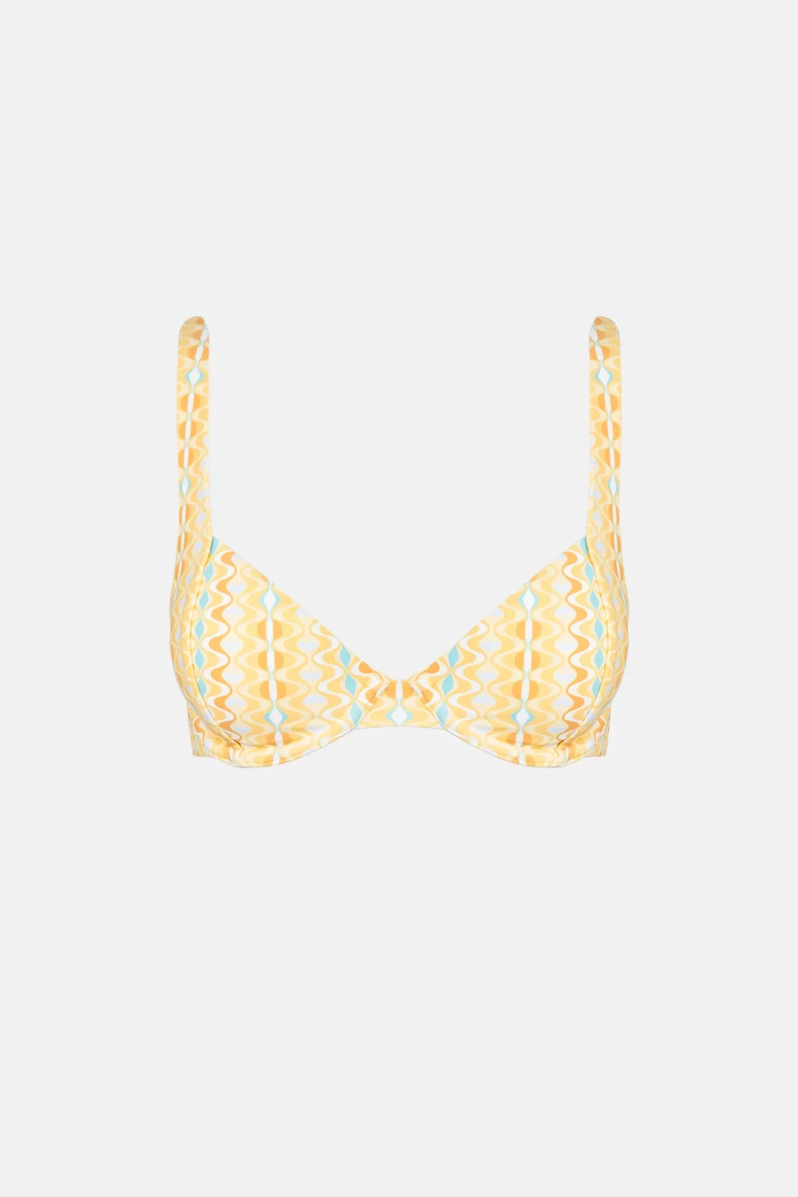 Sunray Underwire Top Gold