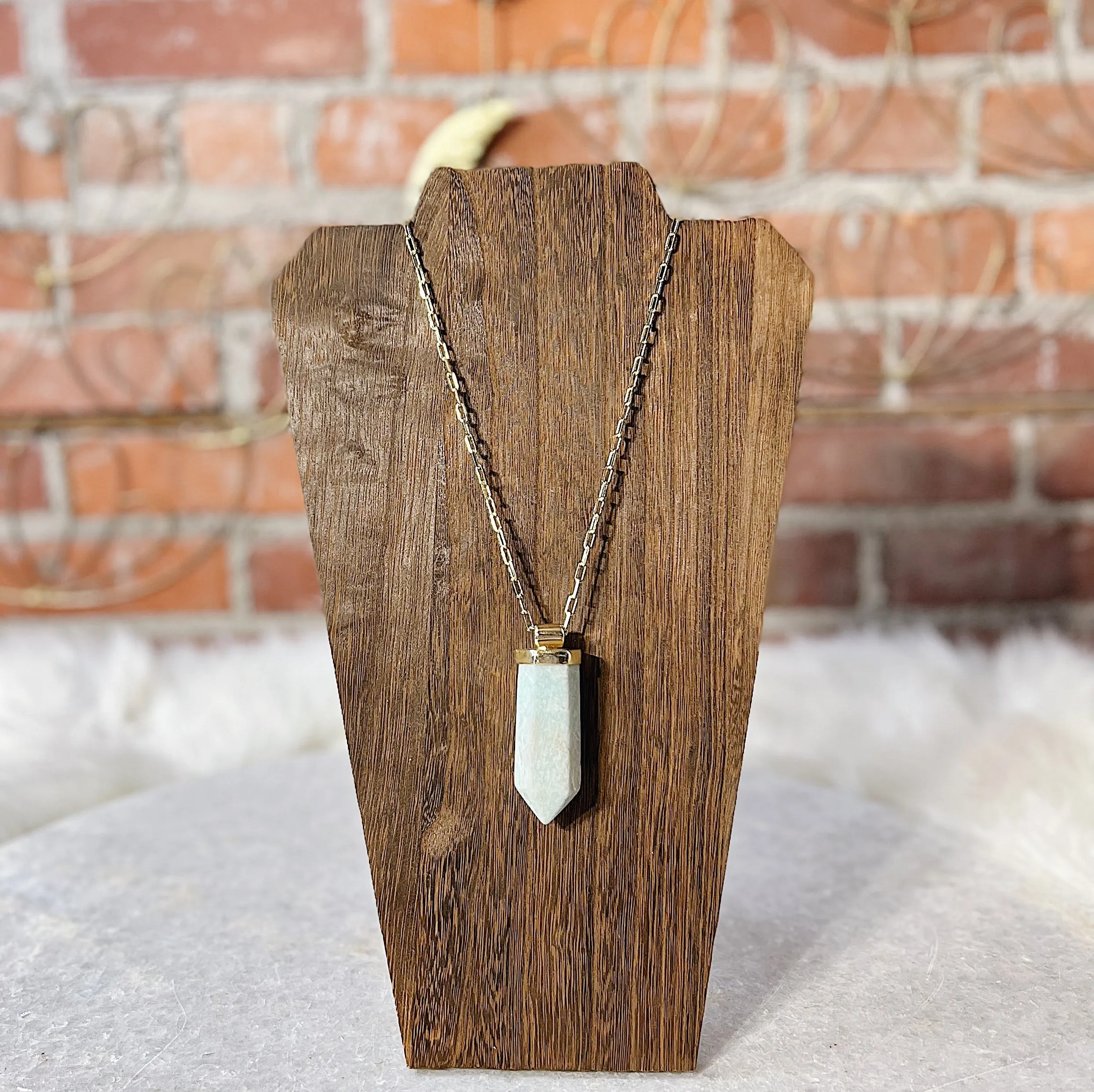 The Rachael Crystal Point Necklace