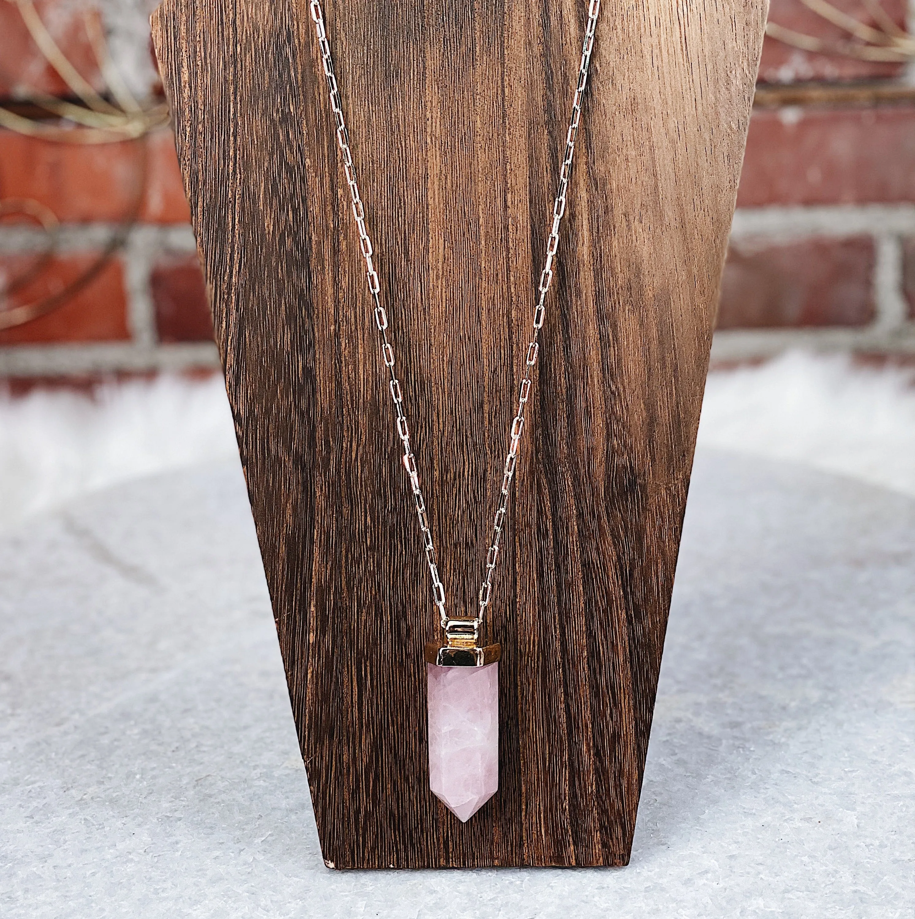 The Rachael Crystal Point Necklace