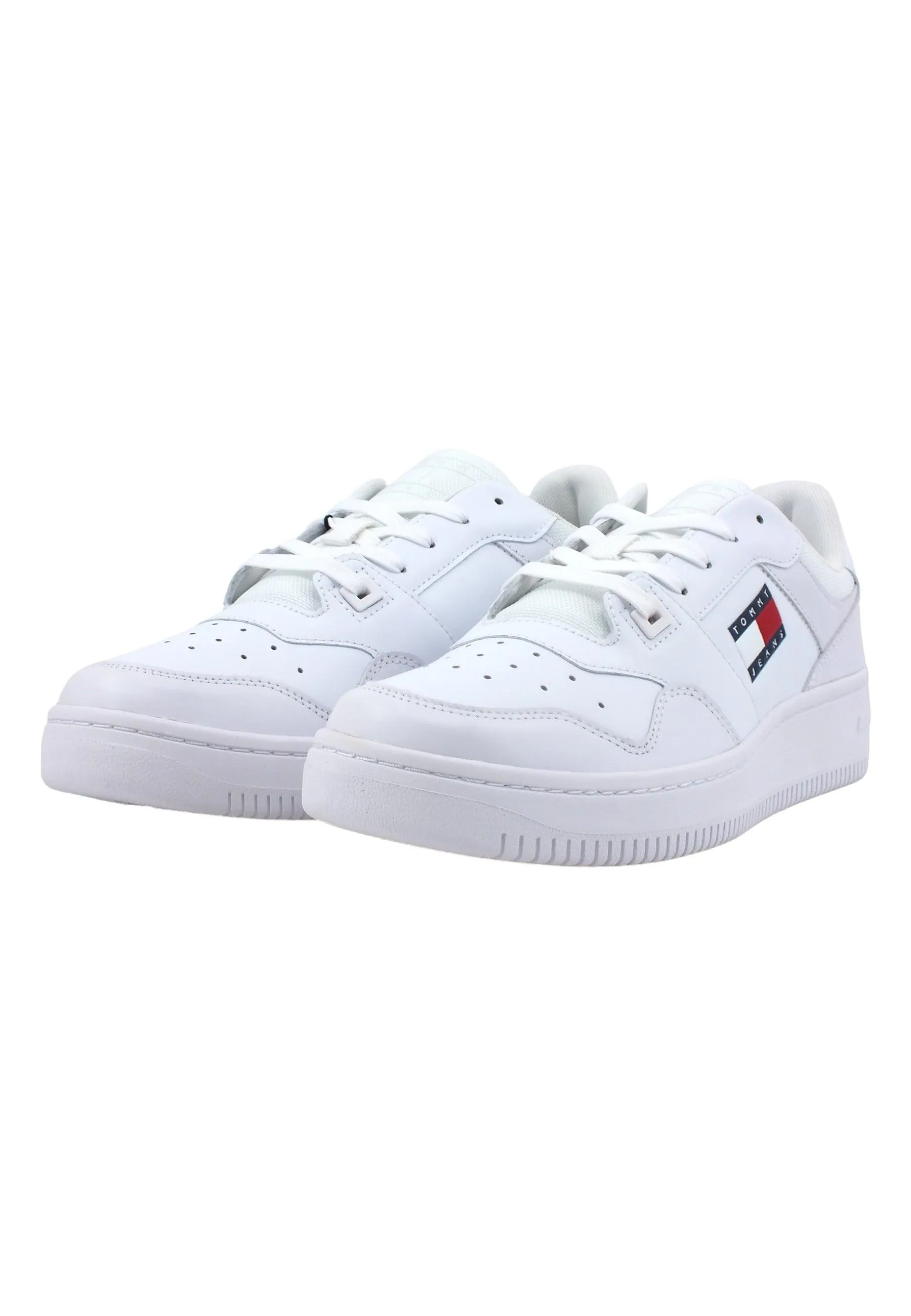 TOMMY HILFIGER Basket Sneaker Uomo White EM0EM01395