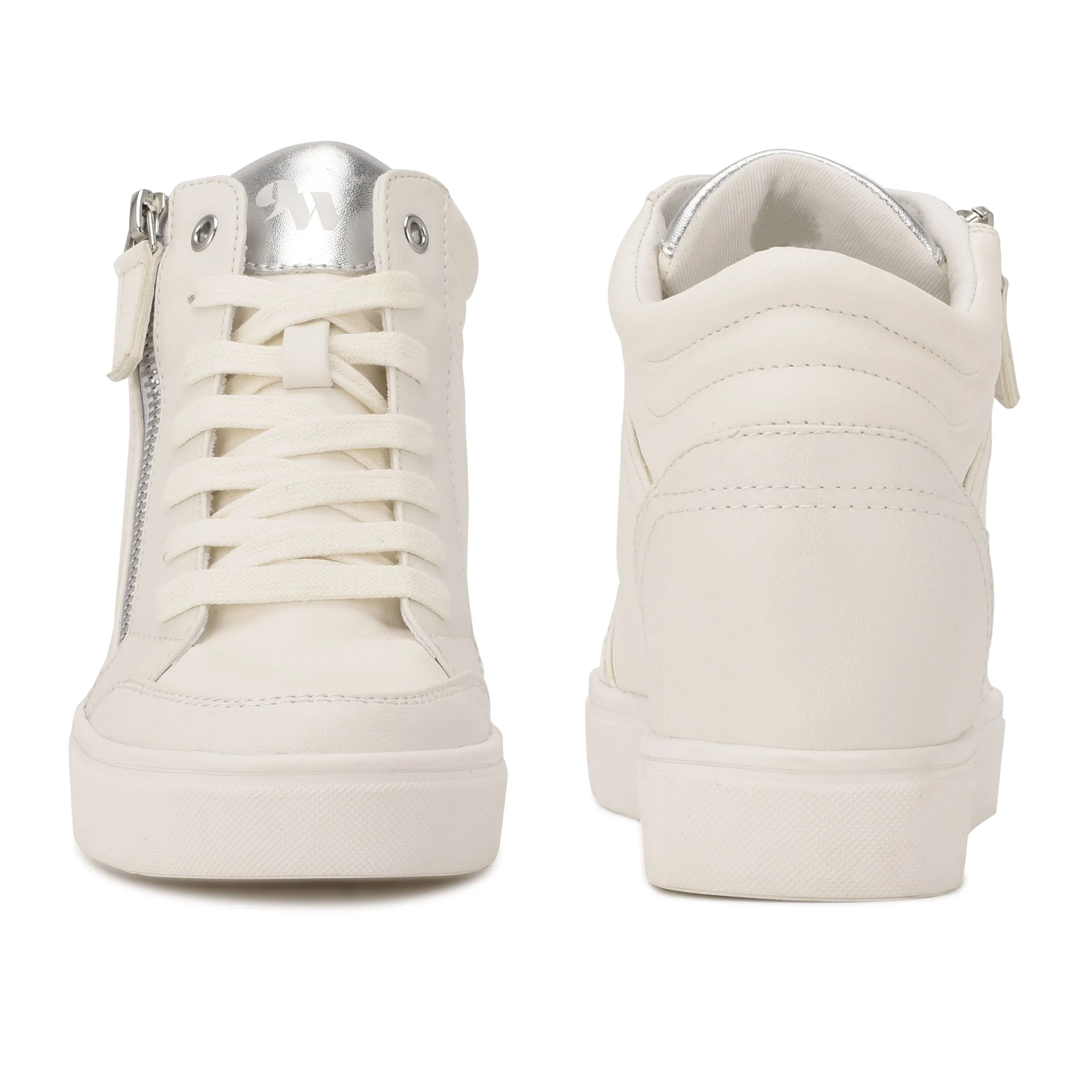 Tons High Top Hidden Wedge Sneakers