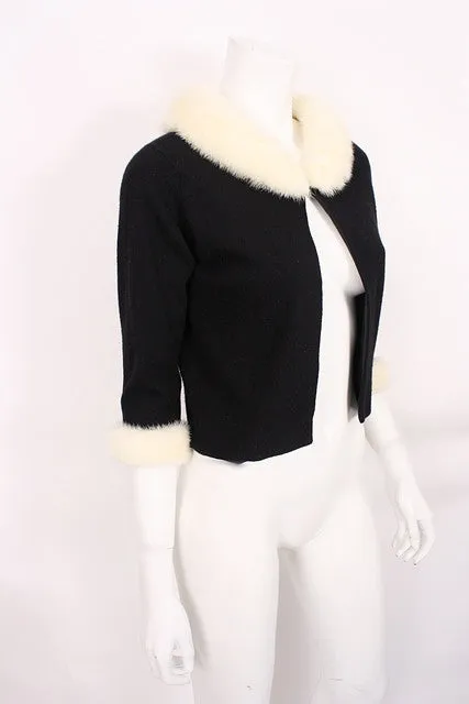 Vintage 60's Cashmere & Ermine Sweater