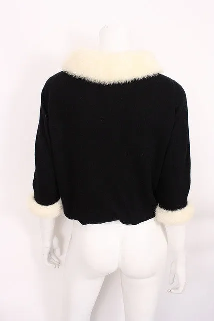 Vintage 60's Cashmere & Ermine Sweater