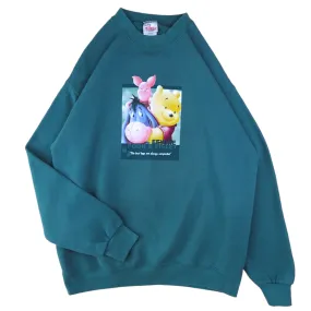 Vintage Eeyore Pooh & Piglet Sweatshirt - L