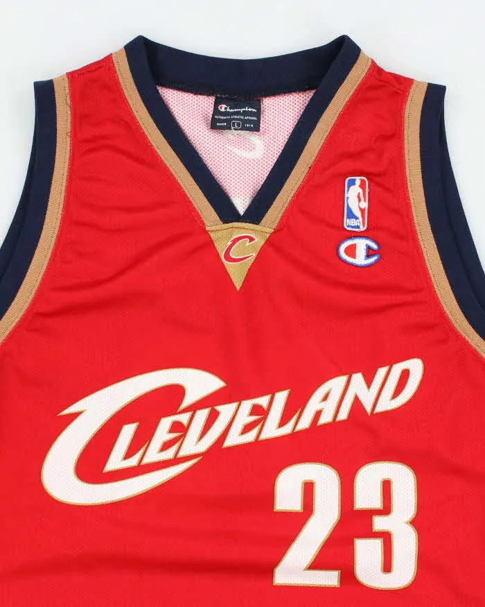 Vintage NBA x Cleveland Cavaliers #23 LeBron James Basketball Jersey - L