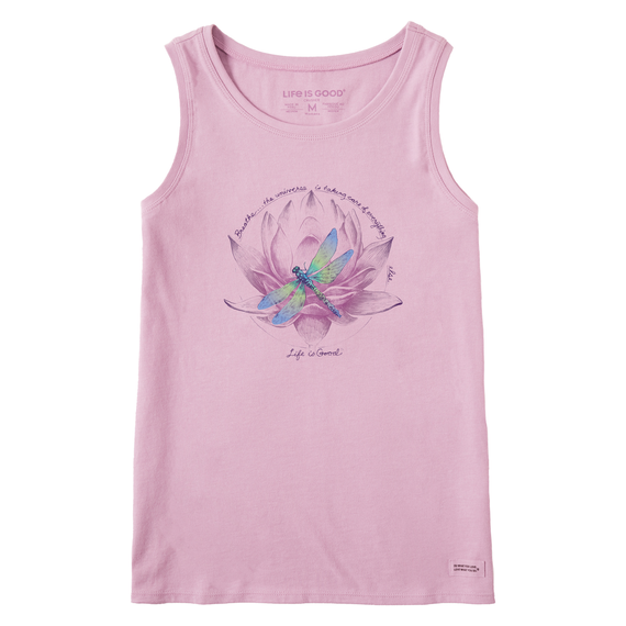 Women's Dragonfly Lotus Breathe Crusher Tank