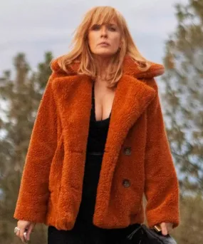 Yellowstone Beth Dutton Fur Coat | Beth Dutton Sherpa Coat