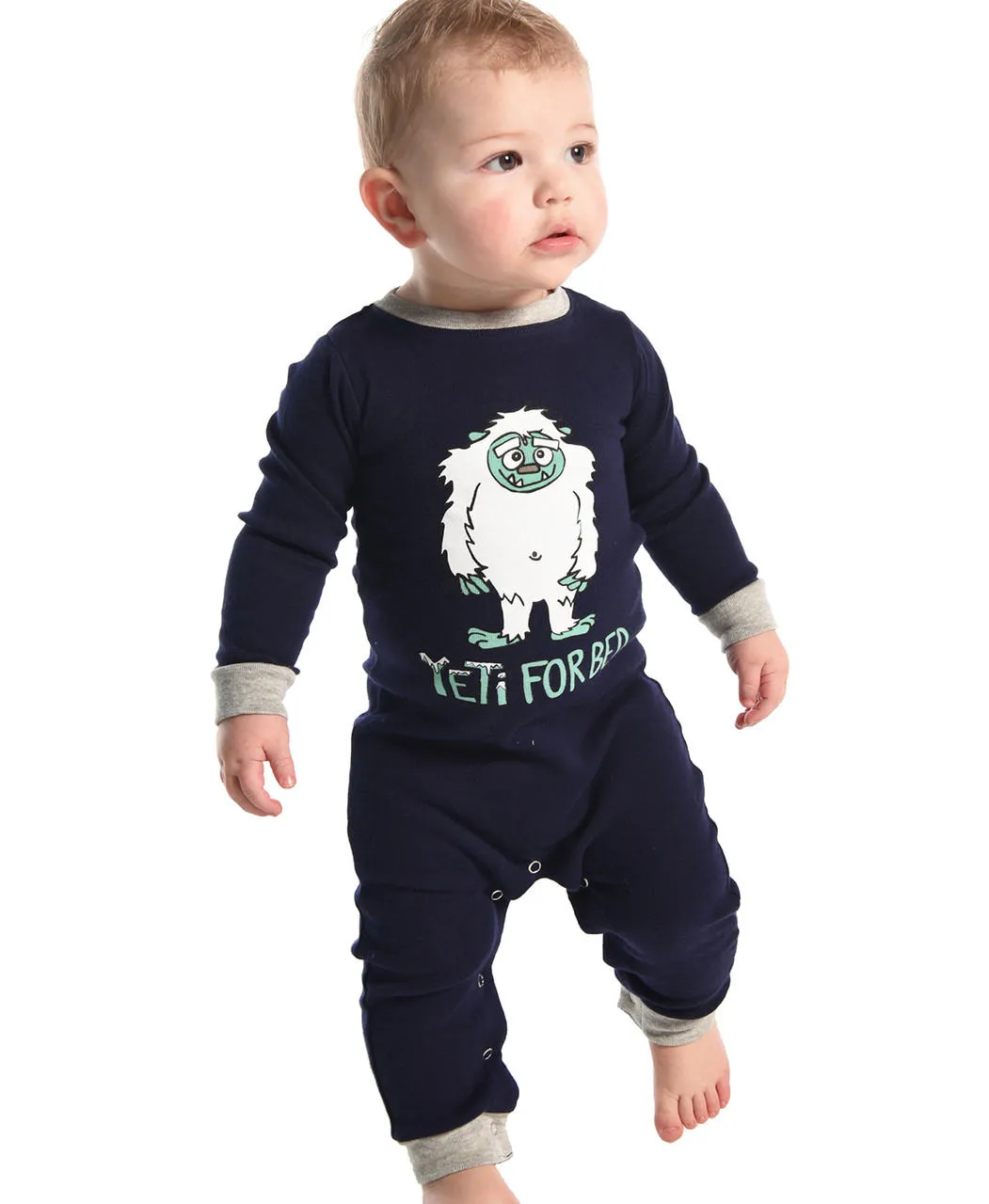 Yeti For Bed Infant Union Suit