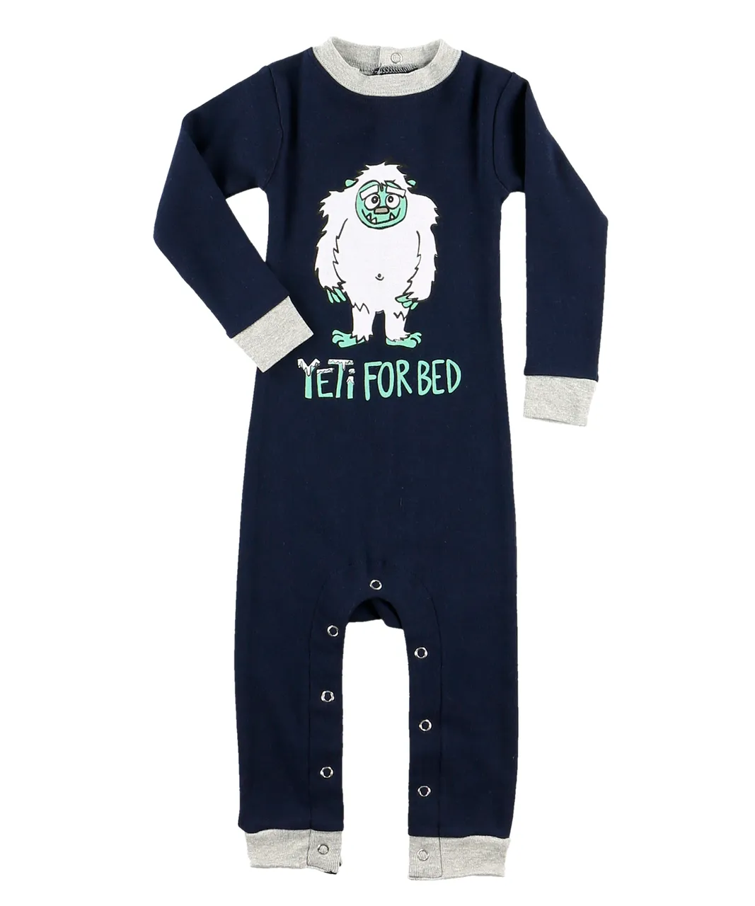 Yeti For Bed Infant Union Suit